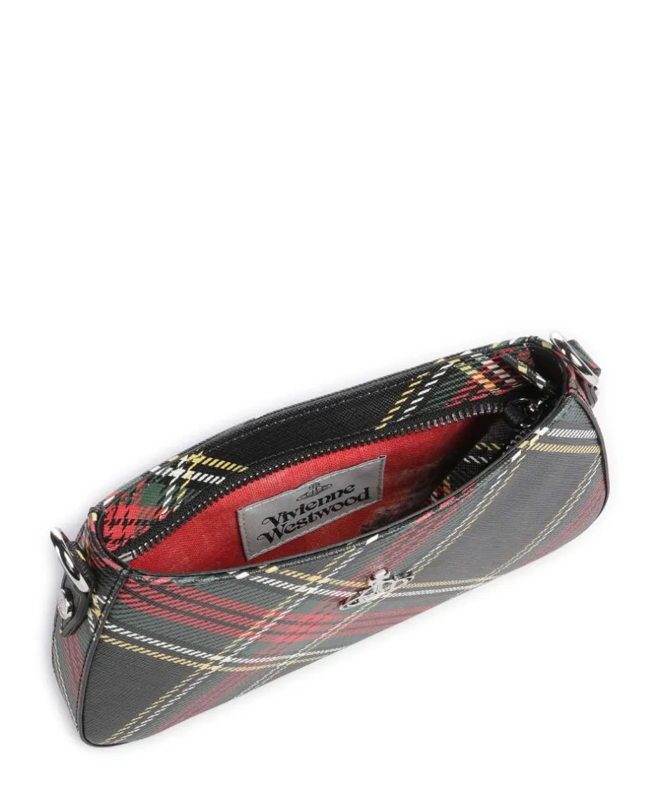 Vivienne Westwood Shoulder Bags-Tasha Saffiano Printed Shoulder bag imitation leather