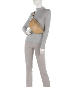 Liebeskind Fanny Packs|Crossbody Bags-Tavia Sheep Natural Fanny pack grained leather