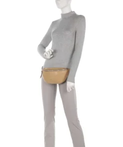 Liebeskind Fanny Packs|Crossbody Bags-Tavia Sheep Natural Fanny pack grained leather