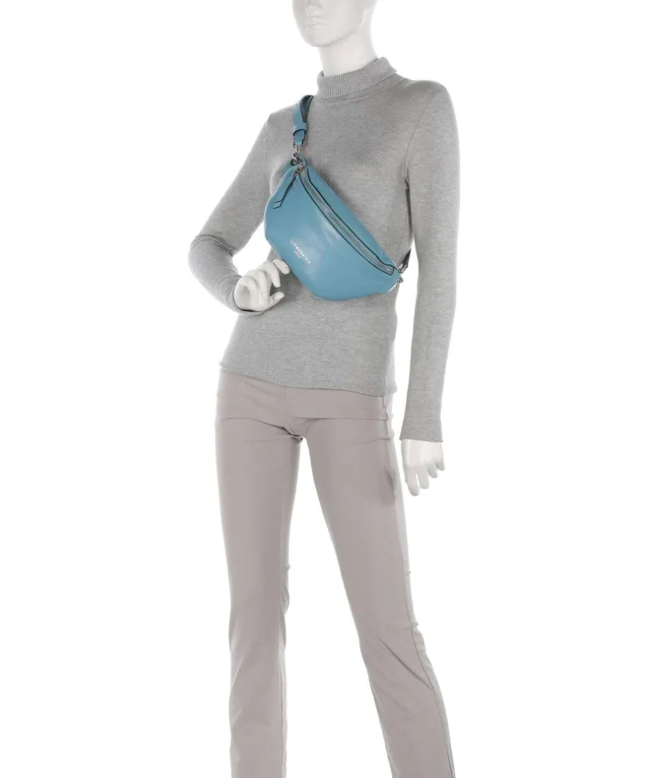 Liebeskind Fanny Packs|Crossbody Bags-Tavia Sheep Natural Fanny pack grained leather