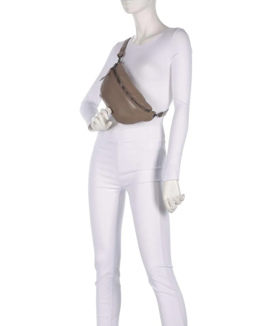 Liebeskind Fanny Packs|Crossbody Bags-Tavia Sheep Natural M Fanny pack sheepskin leather