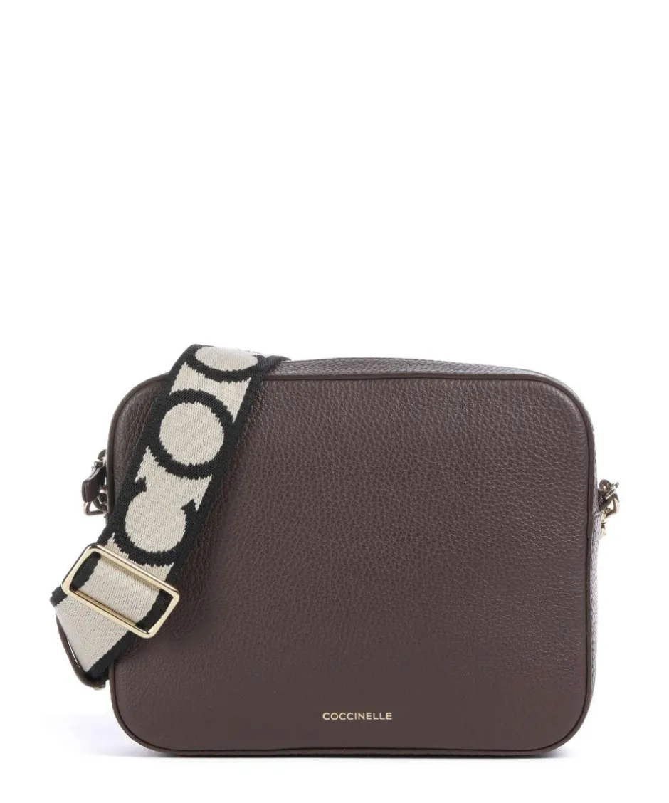 Coccinelle Crossbody Bags-Tebe Crossbody bag grained leather