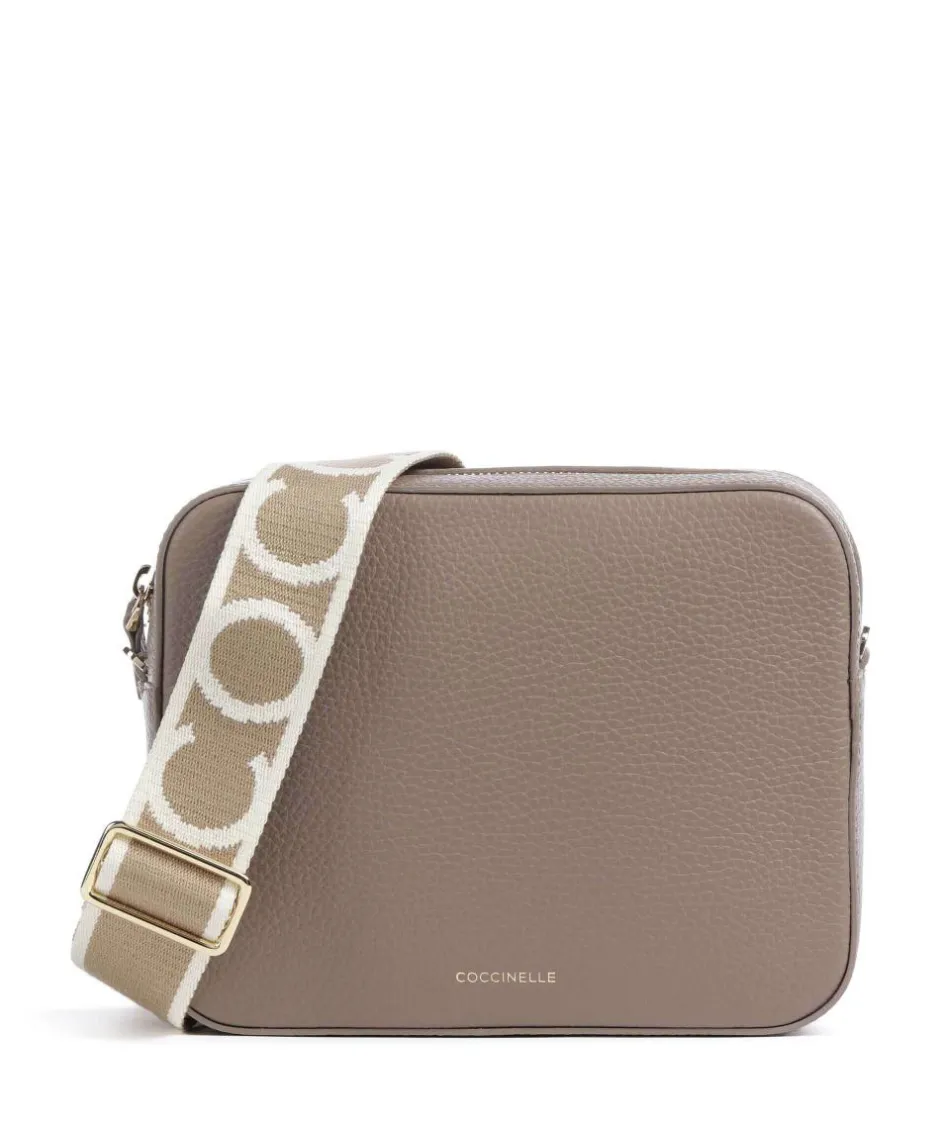 Coccinelle Crossbody Bags-Tebe Crossbody bag grained leather