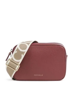 Coccinelle Crossbody Bags-Tebe Crossbody bag grained leather