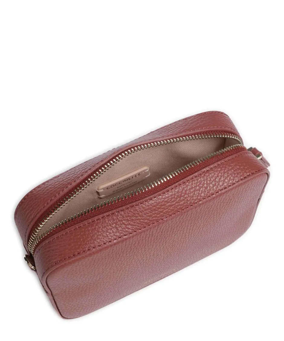 Coccinelle Crossbody Bags-Tebe Crossbody bag grained leather
