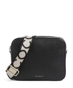 Coccinelle Crossbody Bags-Tebe Crossbody bag grained leather