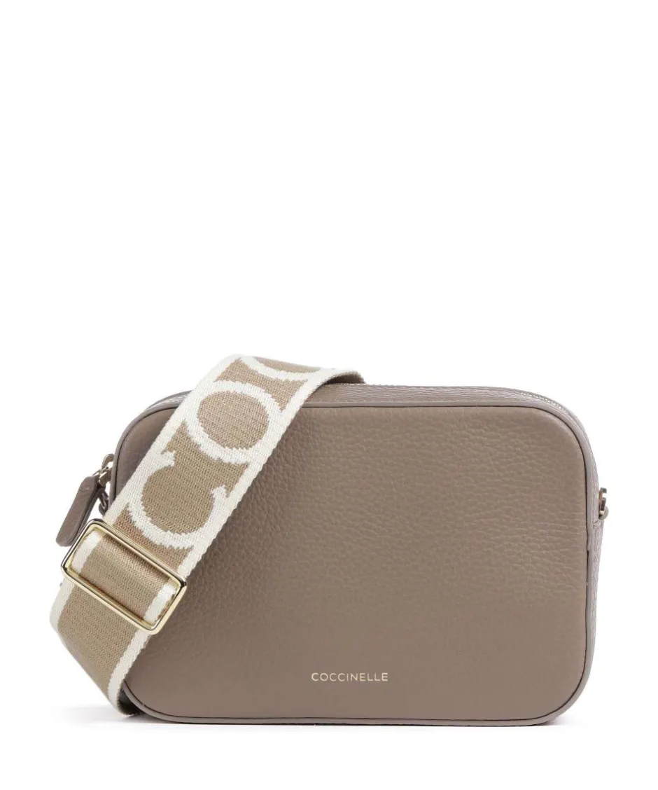 Coccinelle Crossbody Bags-Tebe Crossbody bag grained leather