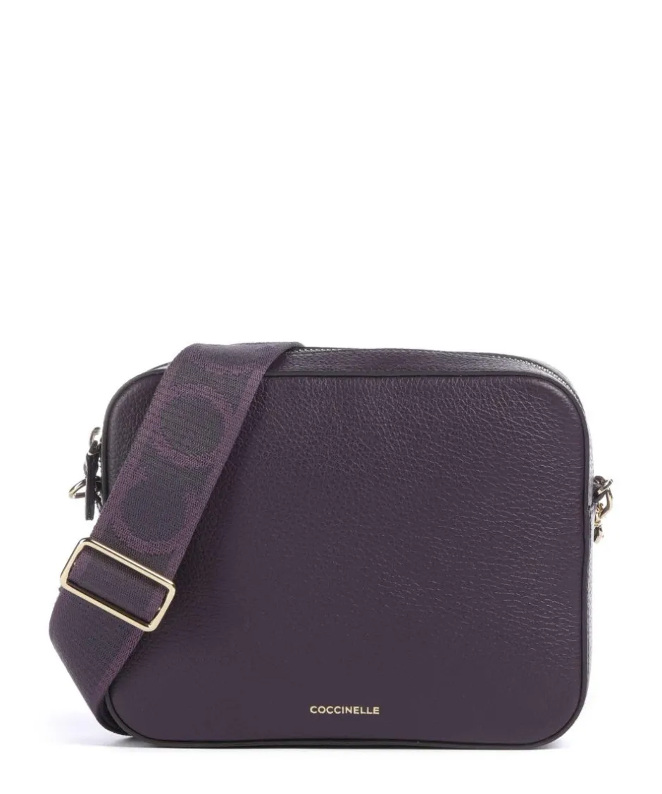 Coccinelle Crossbody Bags-Tebe Crossbody bag grained leather