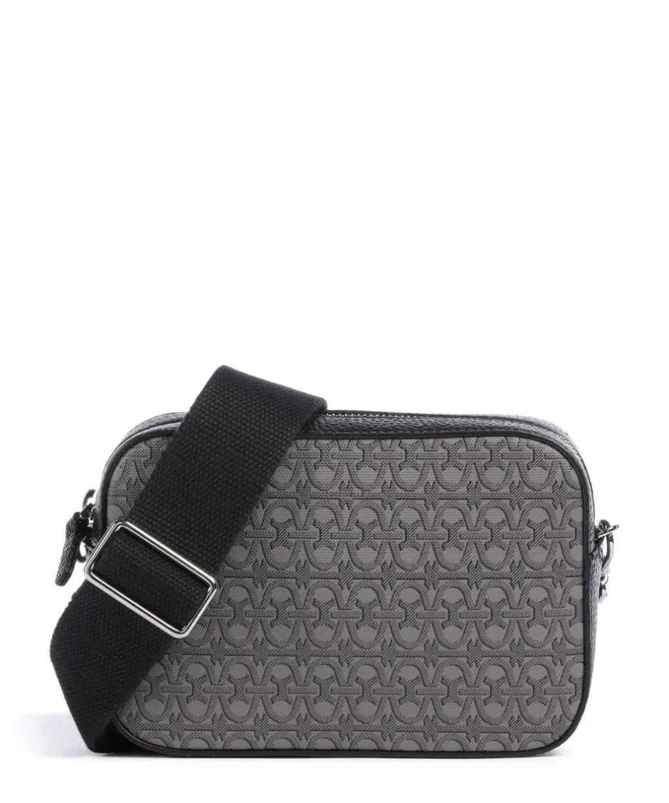 Coccinelle Crossbody Bags-Tebe Monogram Crossbody bag grained leather, cotton