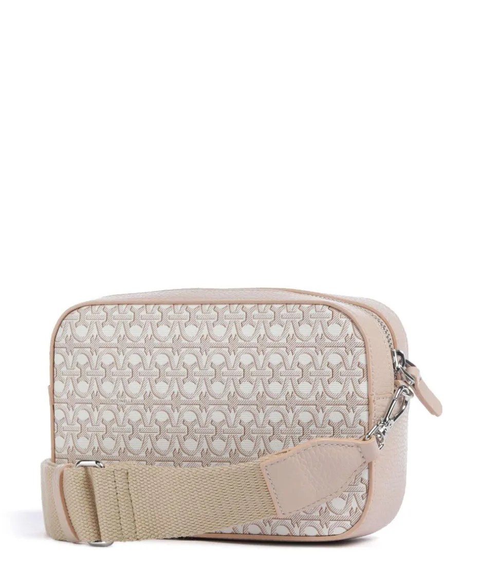 Coccinelle Crossbody Bags-Tebe Monogram Crossbody bag grained leather, cotton