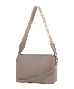 Coccinelle Shoulder Bags|Crossbody Bags-Tebe Shoulder bag grained cow leather