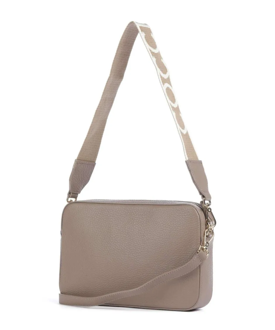 Coccinelle Shoulder Bags|Crossbody Bags-Tebe Shoulder bag grained cow leather