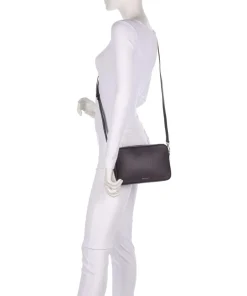 Coccinelle Shoulder Bags|Crossbody Bags-Tebe Shoulder bag grained cow leather