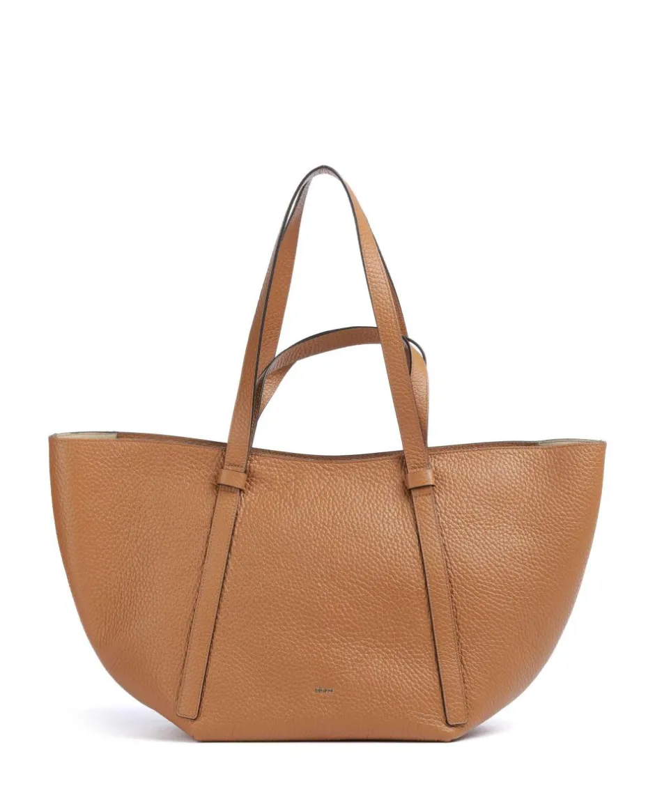 Abro Tote Bags|Handbags-Tekla Cosmo Large Tote bag grained leather