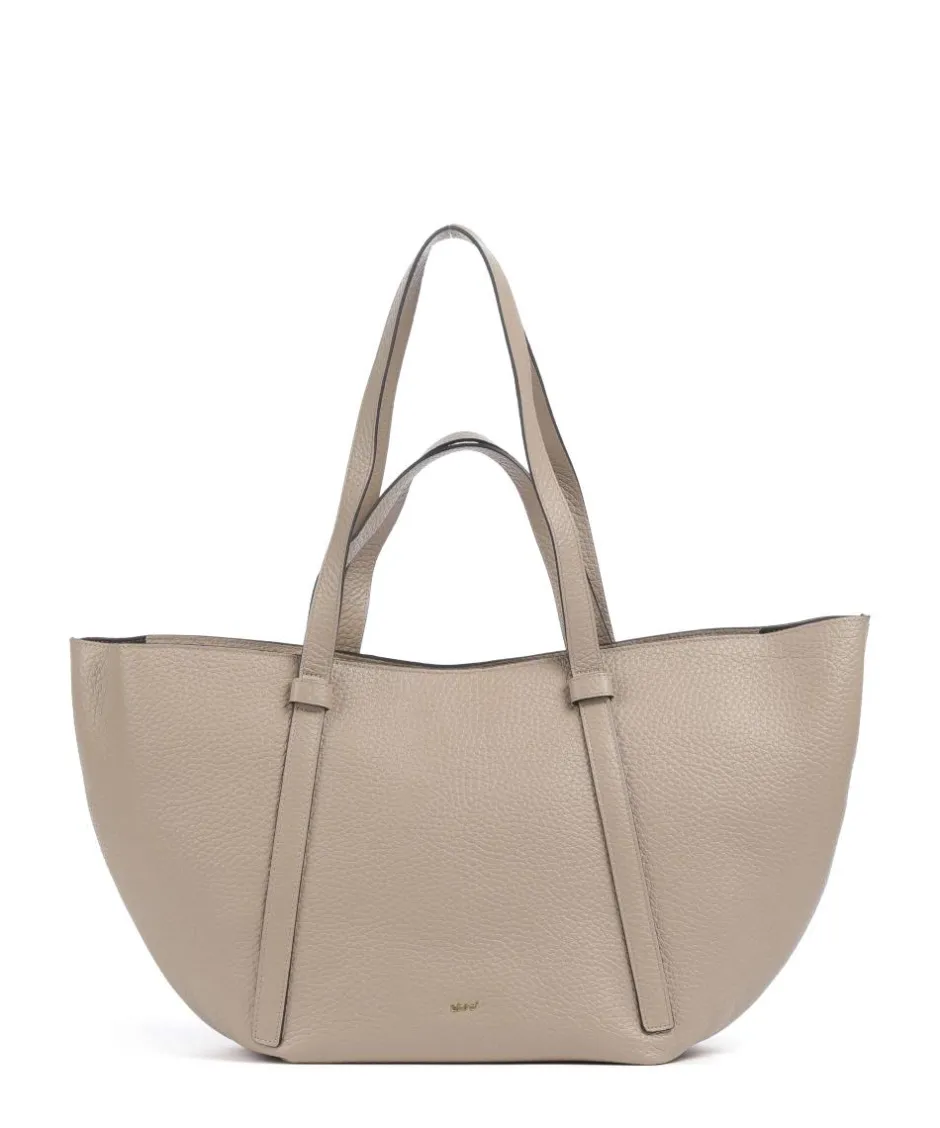 Abro Tote Bags|Handbags-Tekla Cosmo Large Tote bag grained leather