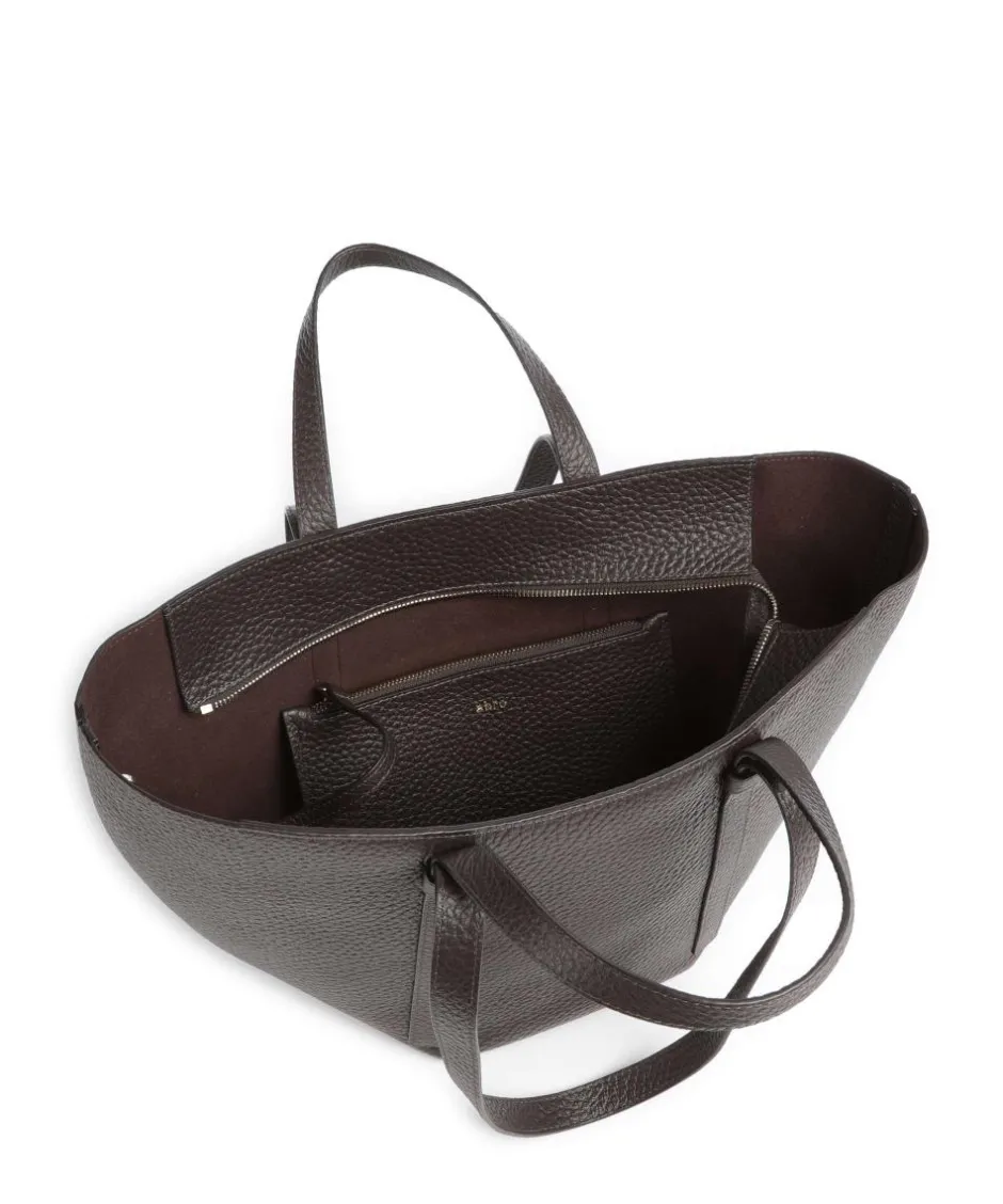 Abro Tote Bags|Handbags-Tekla Cosmo Medium Tote bag grained leather