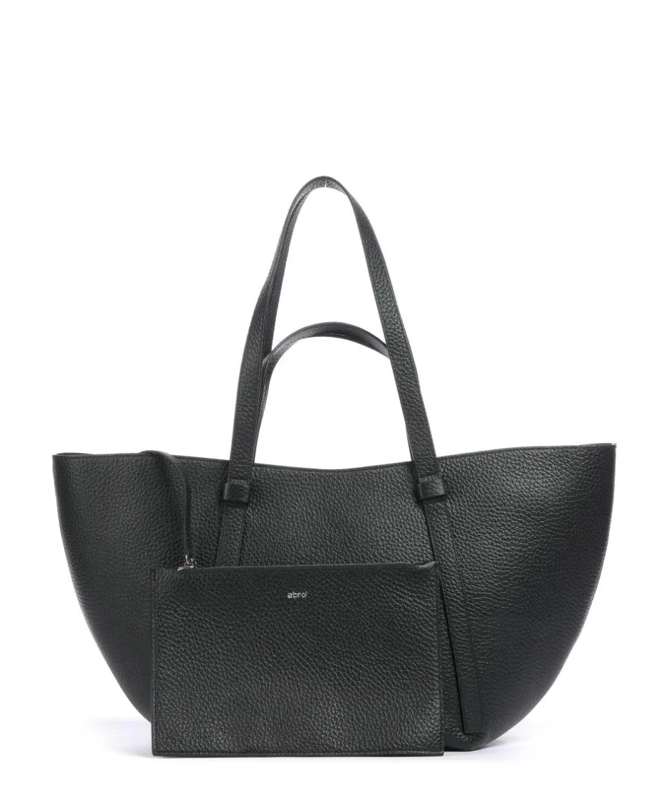 Abro Tote Bags|Handbags-Tekla Cosmo Tote bag grained cow leather
