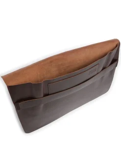 Buckle & Seam Business- & Laptop Bags-Terra Laptop case 15″ smooth cow leather