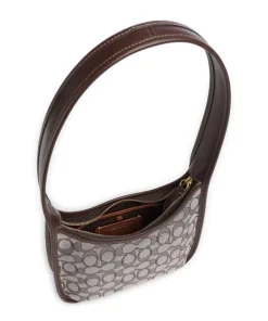 Coach Shoulder Bags-The Originals Curve Signature Jacquard Shoulder bag canvas