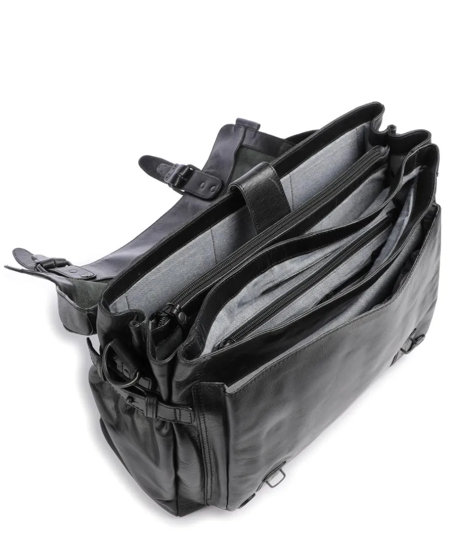 Aunts & Uncles Business- & Laptop Bags-The Workmates Trouble Shooter Briefcase 15″ buffalo leather