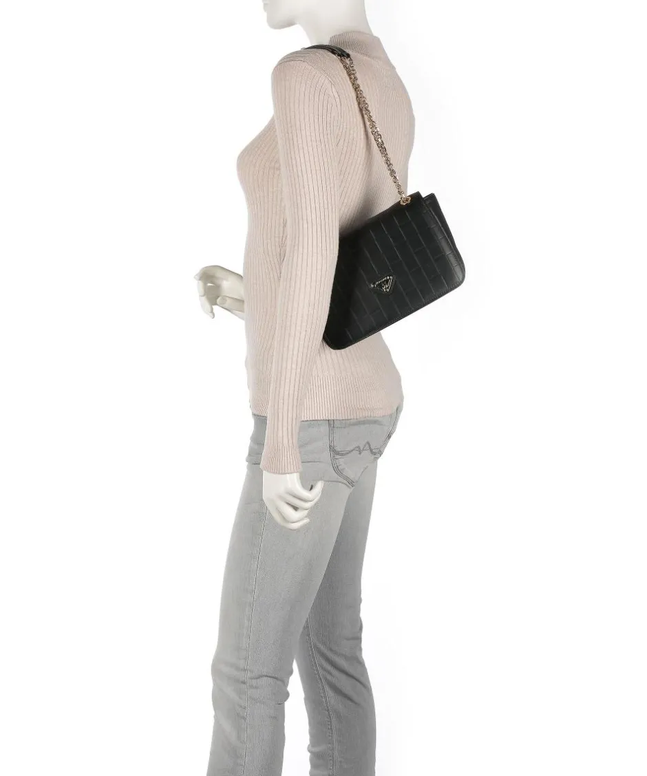 Maison Mollerus Shoulder Bags|Crossbody Bags-Tile Biasca Shoulder bag softly grained calfskin