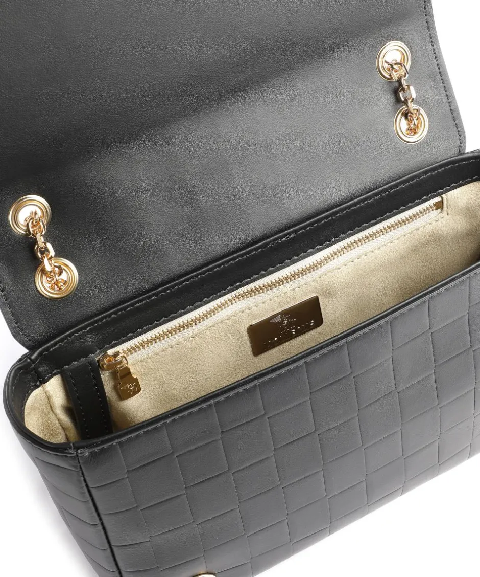 Maison Mollerus Shoulder Bags|Crossbody Bags-Tile Biasca Shoulder bag softly grained calfskin