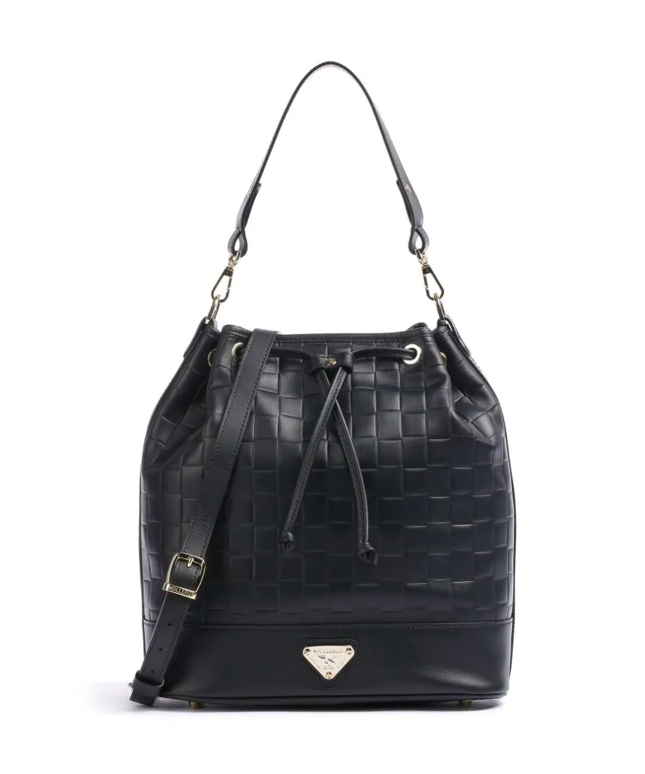 Maison Mollerus Hobo Bags-Tile Niesen Bucket bag softly grained calfskin