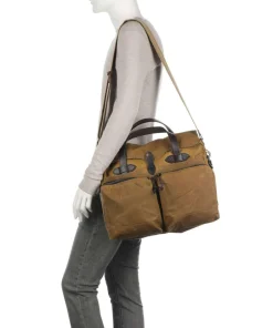 Filson Business- & Laptop Bags-Tin Cloth 24 Hour Briefcase 15″ cotton