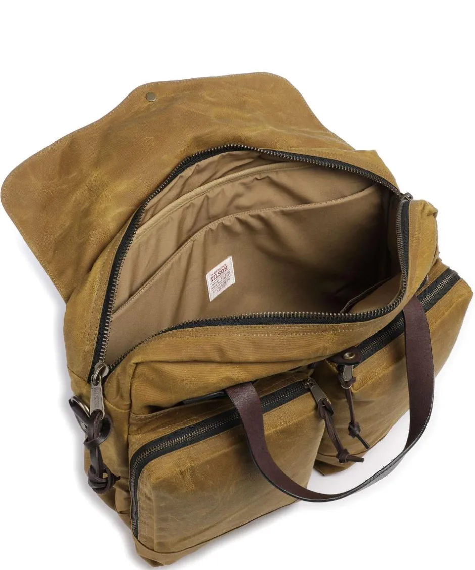 Filson Business- & Laptop Bags-Tin Cloth 24 Hour Briefcase 15″ cotton