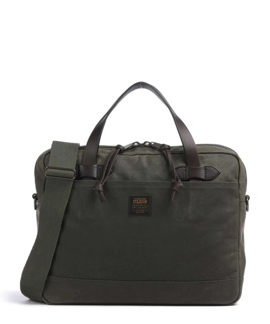 Filson Business- & Laptop Bags-Tin Cloth Briefcase 15″ cotton