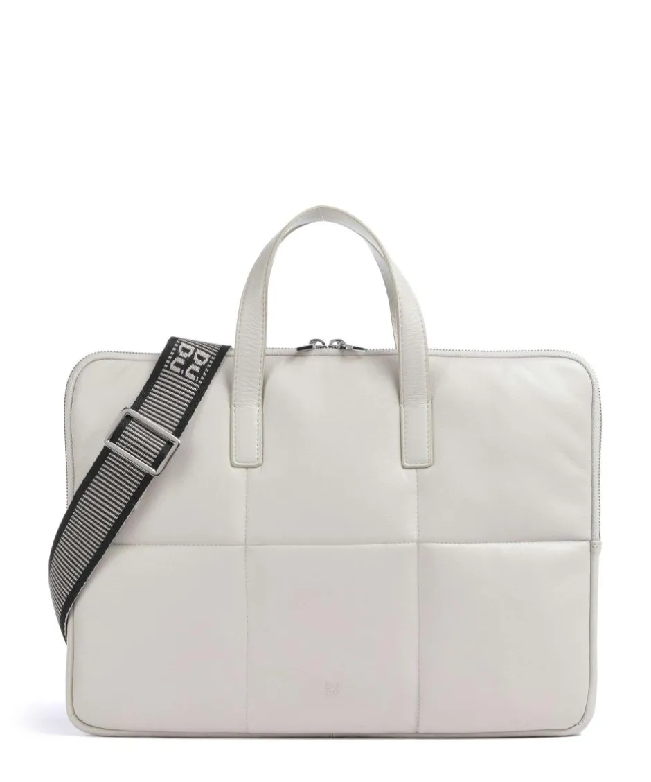 DuDu Bags Business- & Laptop Bags-Togean Briefcase 13″ fine grain leather