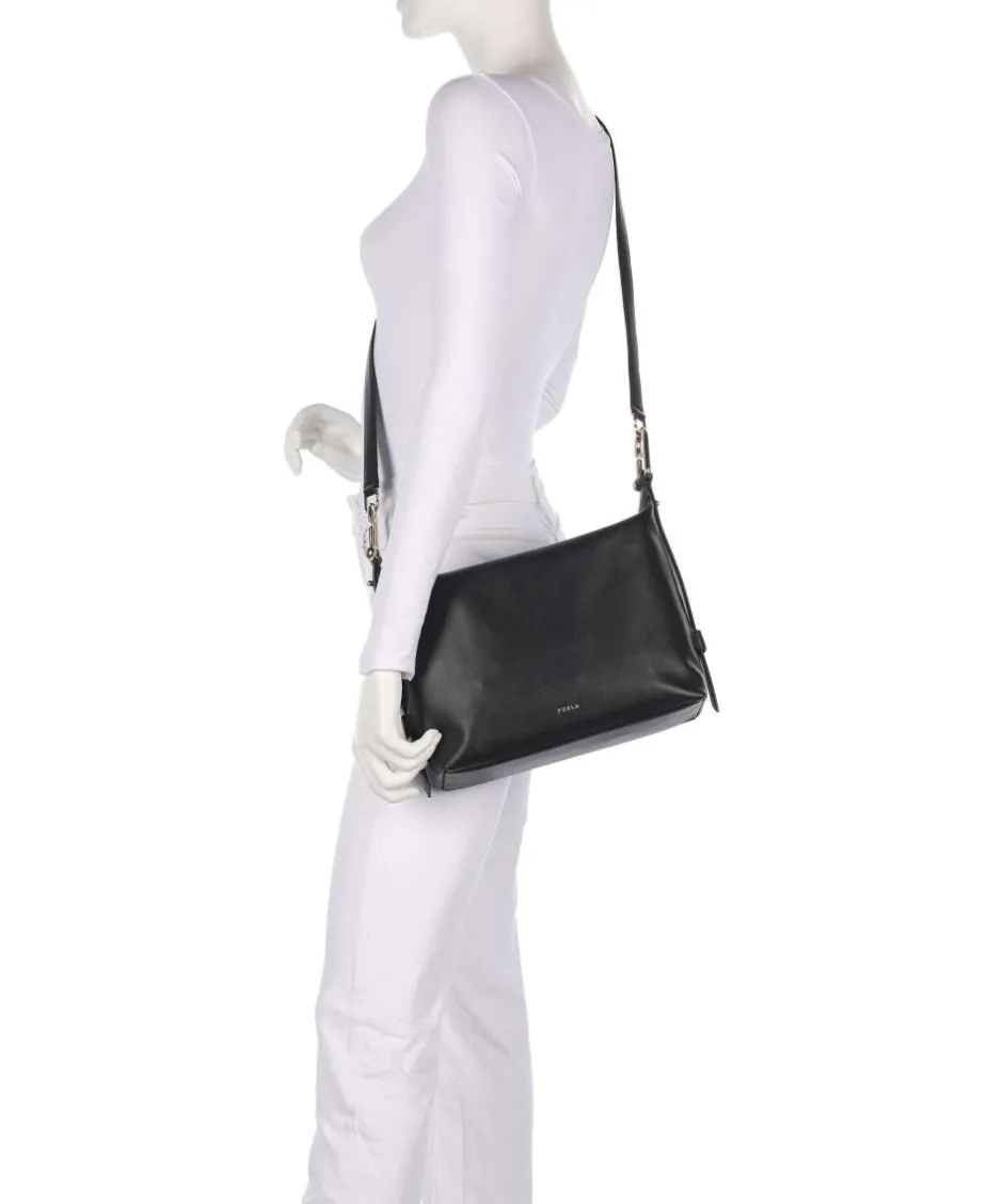 Furla Shoulder Bags|Hobo Bags-Tonie M Hobo bag fine grain leather