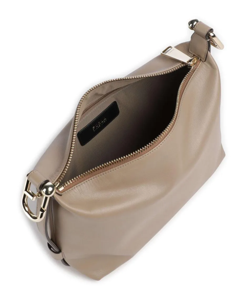 Furla Shoulder Bags|Hobo Bags-Tonie M Hobo bag fine grain leather
