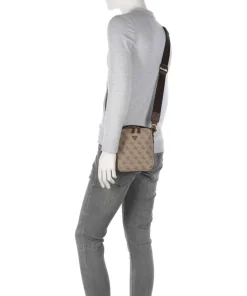 Guess Crossbody Bags-Torino 4G Eco Crossbody bag imitation leather