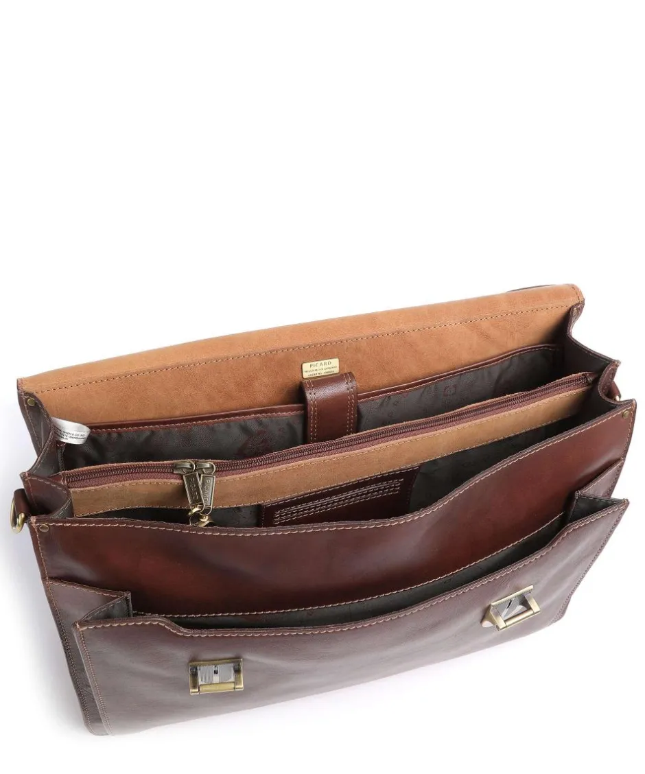 Picard Business- & Laptop Bags-Toscana Briefcase 15″ leather
