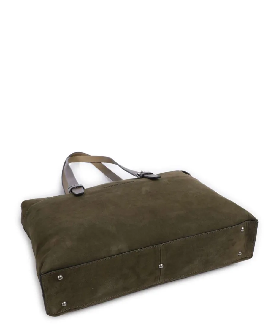 Castelijn & Beerens Tote Bags-Tote bag 15″ brushed cow leather