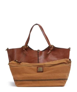 Campomaggi Tote Bags-Tote bag fine grain cow leather