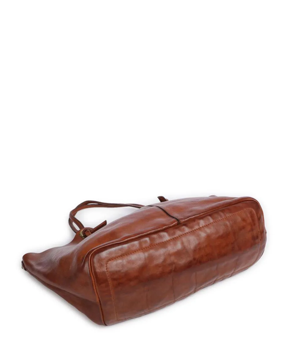 Campomaggi Tote Bags-Tote bag fine grain cow leather