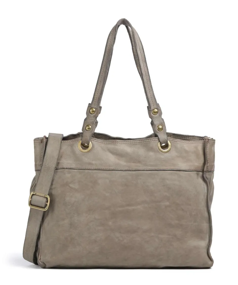 Campomaggi Tote Bags-Tote bag fine grain cow leather