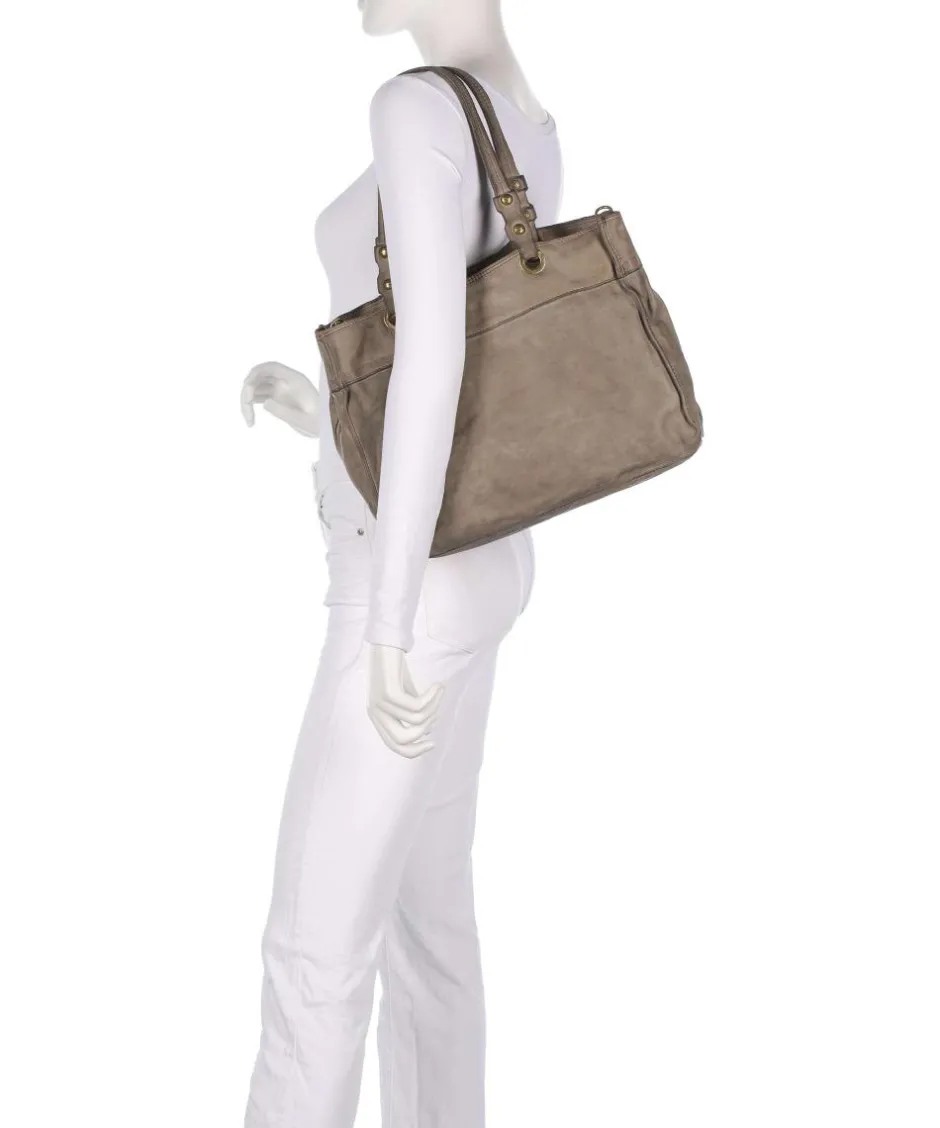Campomaggi Tote Bags-Tote bag fine grain cow leather