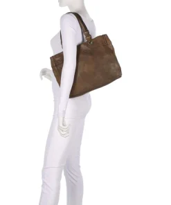 Campomaggi Tote Bags-Tote bag fine grain cow leather