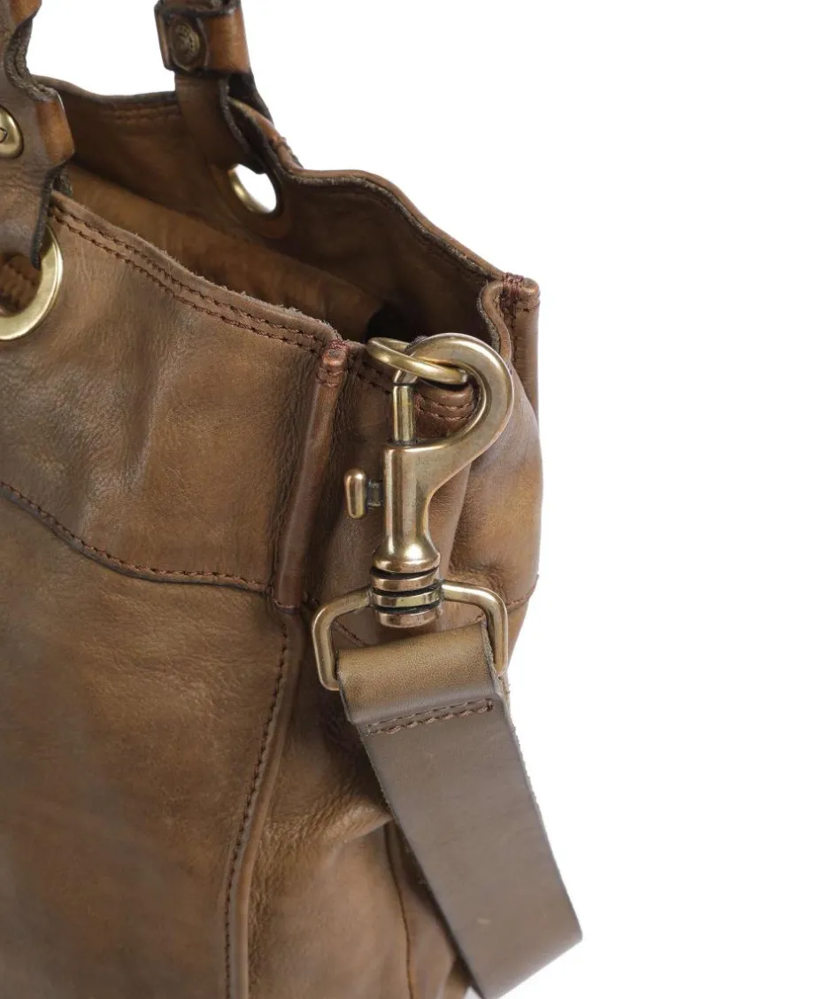 Campomaggi Tote Bags-Tote bag fine grain cow leather
