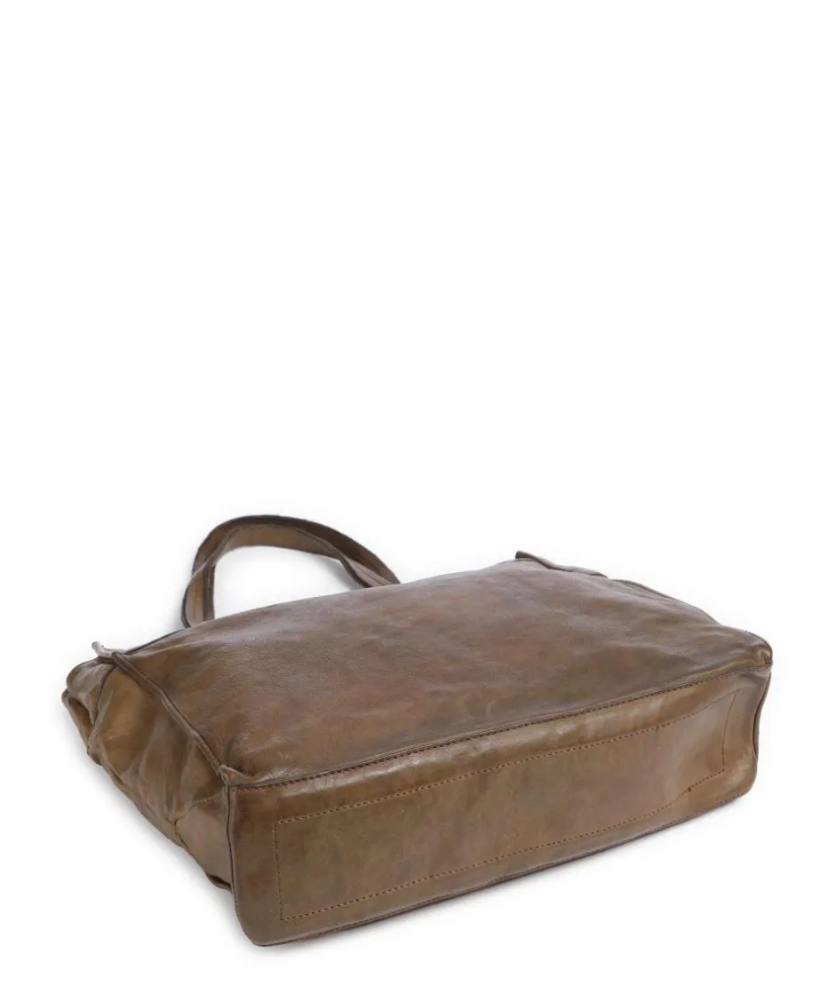Campomaggi Tote Bags-Tote bag fine grain cow leather