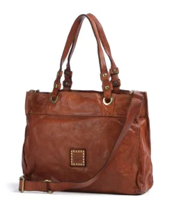 Campomaggi Tote Bags-Tote bag fine grain cow leather
