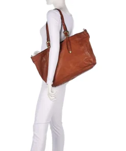 Campomaggi Tote Bags-Tote bag fine grain cow leather