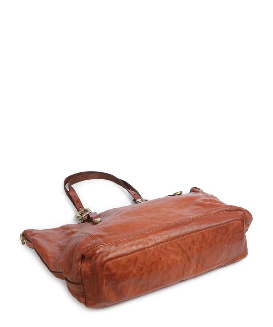 Campomaggi Tote Bags-Tote bag fine grain cow leather