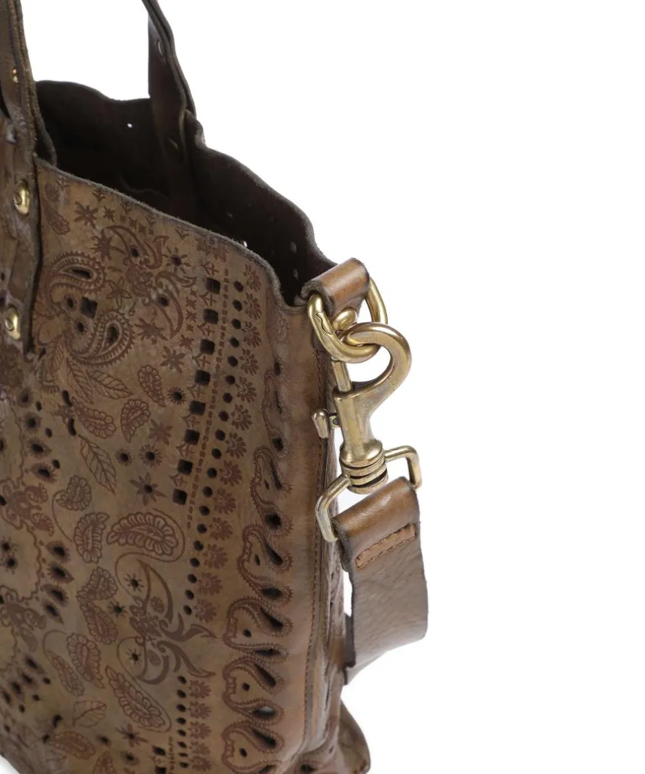 Campomaggi Tote Bags-Tote bag fine grain cow leather