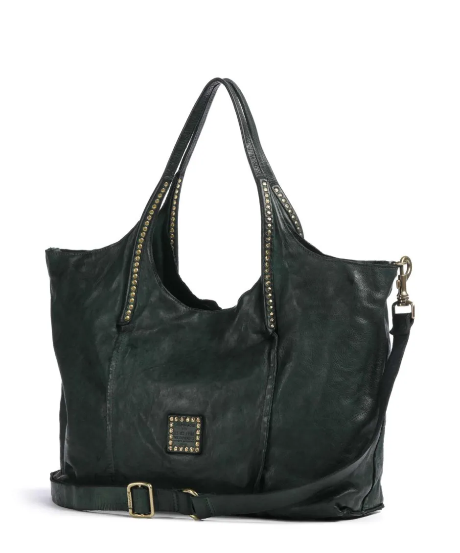 Campomaggi Tote Bags-Tote bag fine grain cow leather