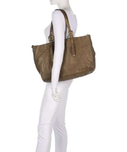 Campomaggi Tote Bags-Tote bag fine grain cow leather