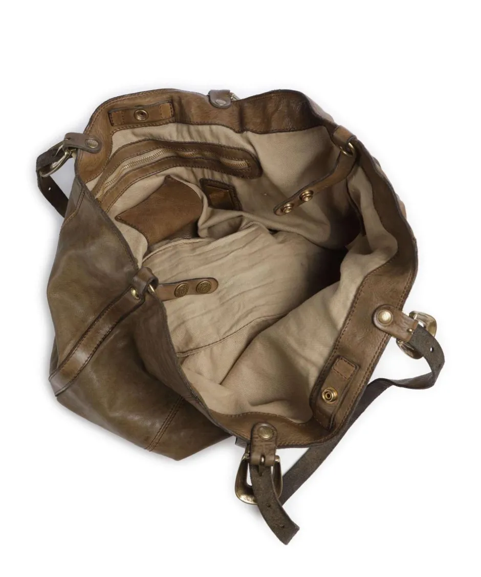 Campomaggi Tote Bags-Tote bag fine grain cow leather